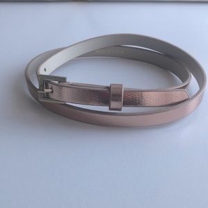 Rose Gold Thin Belt